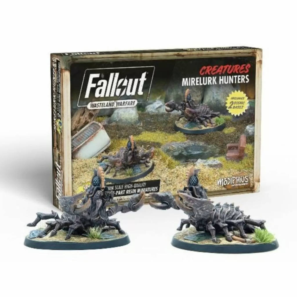 Fallout Wasteland Warfare - Mirelurk Hunters Fallout Wasteland Warfare Modiphius Entertainment Default Title