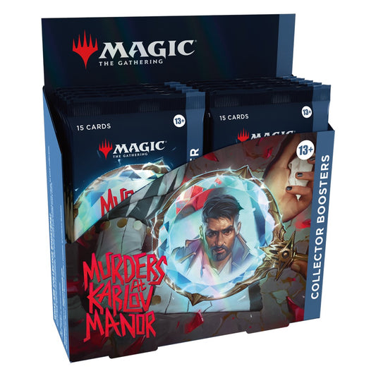 Magic The Gathering - Murders at Karlov Manor Collector Booster Box Magic The Gathering Wizards of the Coast Default Title  