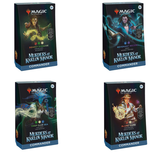 Magic The Gathering - Murders at Karlov Manor Commander Deck Set Magic The Gathering Wizards of the Coast Default Title  