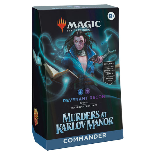 Magic The Gathering - Murders at Karlov Manor, Revenant Recon Commander Deck Magic The Gathering Wizards of the Coast Default Title  