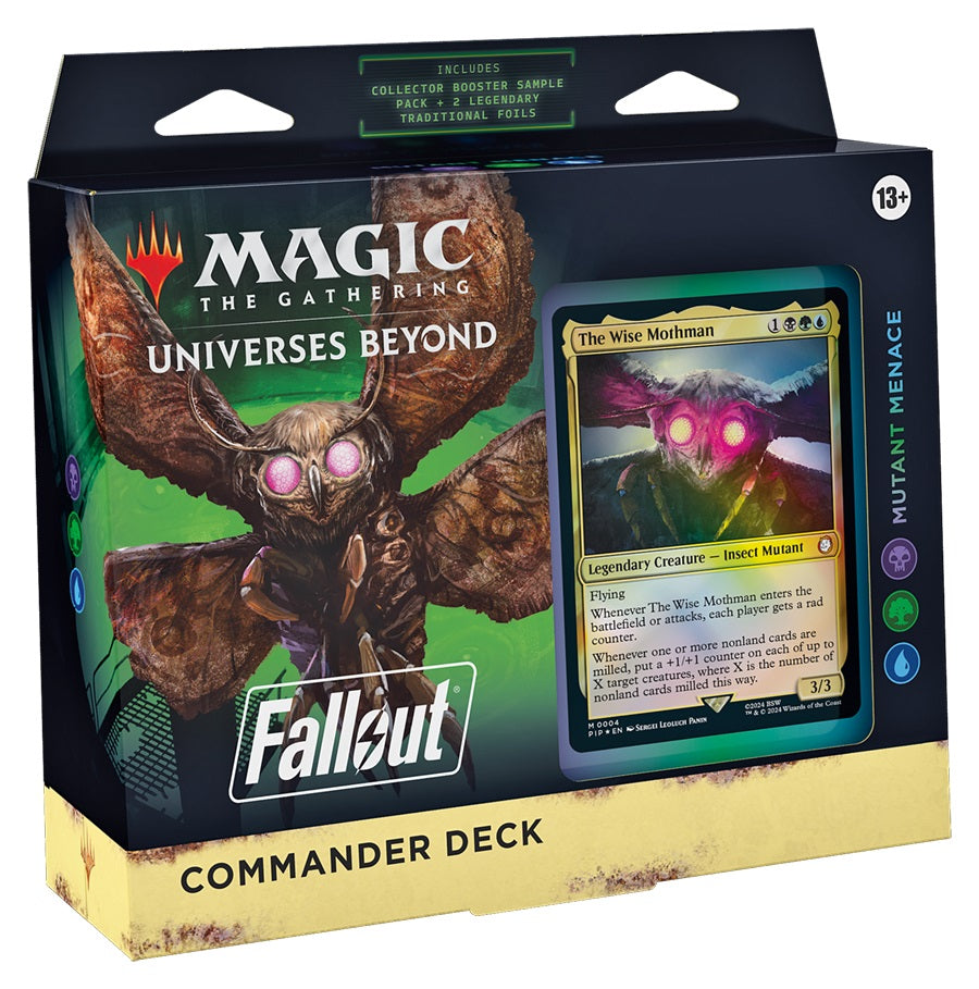 Magic The Gathering - Fallout Commander Decks Complete Set Magic The Gathering Wizards of the Coast   