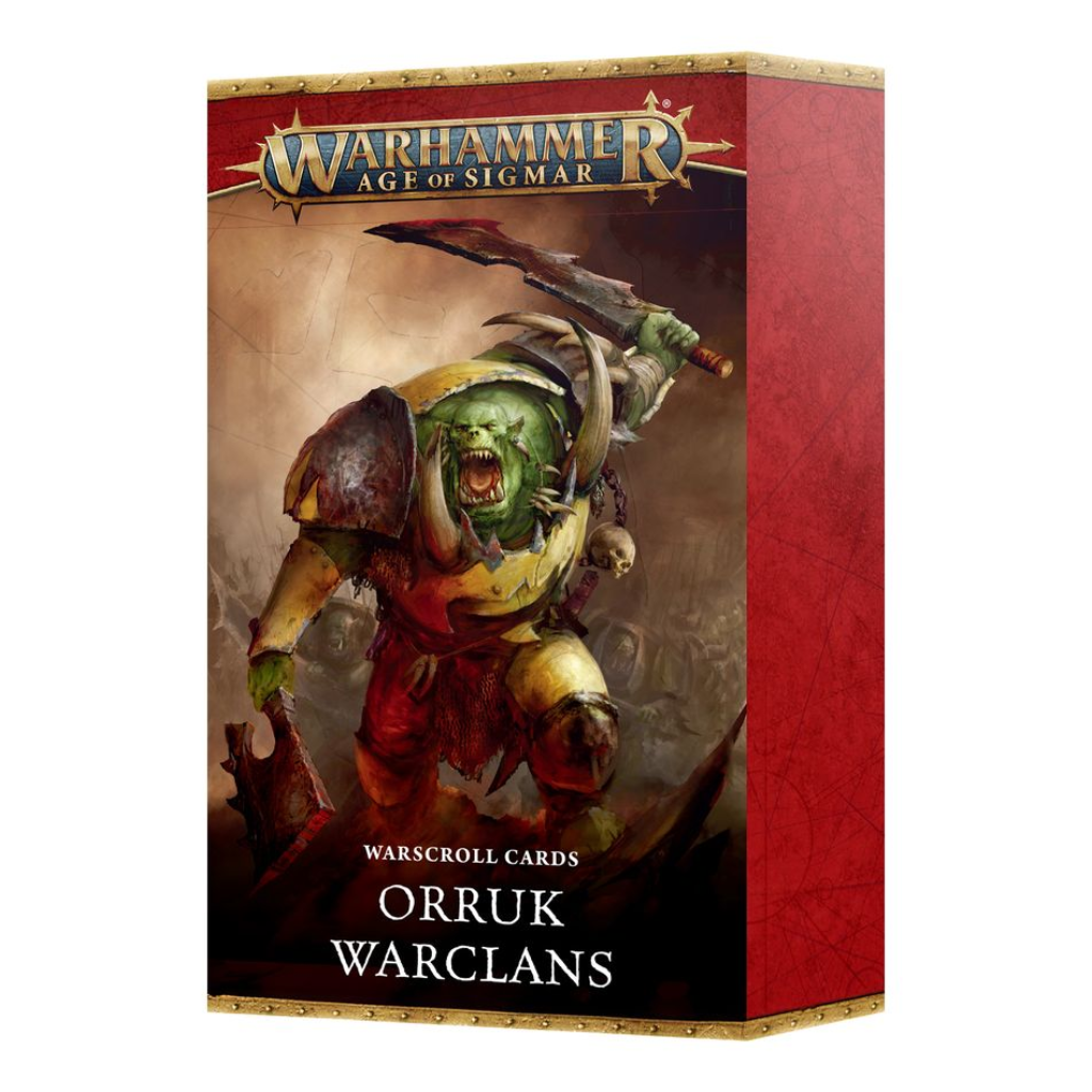 Warscroll Cards: Orruk Warclans Orruk Warclans Games Workshop Default Title
