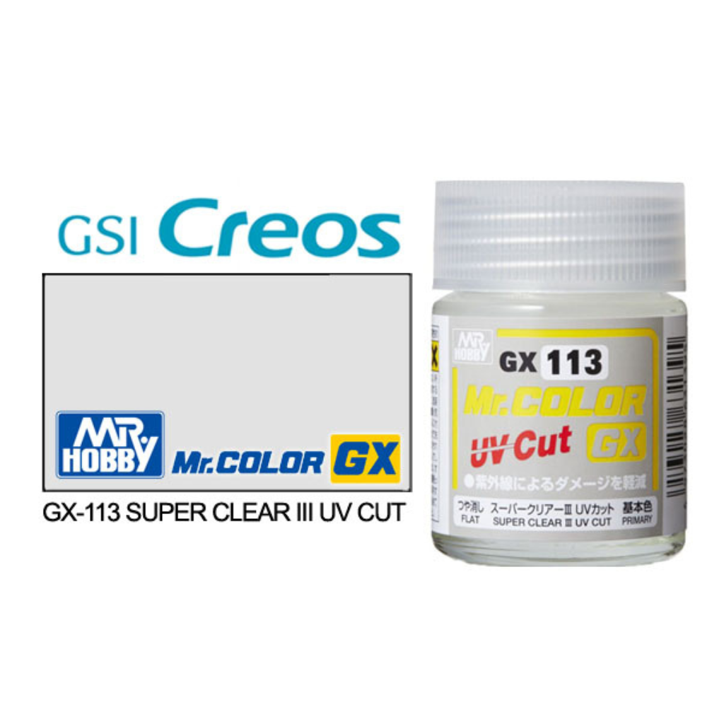 Mr Color Super Clear UV Cut Flat Mr Hobby Paints Mr Hobby Default Title