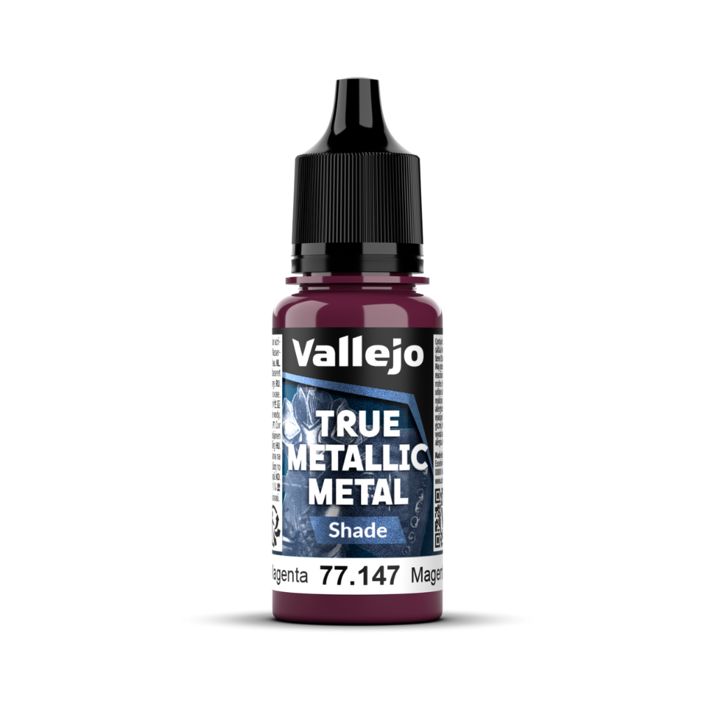 Vallejo True Metallic Metal: Shade - Crimson Magenta 18 ml Vallejo True Metallic Vallejo Default Title