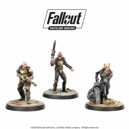 Fallout Wasteland Warfare - Ack Ack Sinjin and Avery Fallout Wasteland Warfare Modiphius Entertainment Default Title