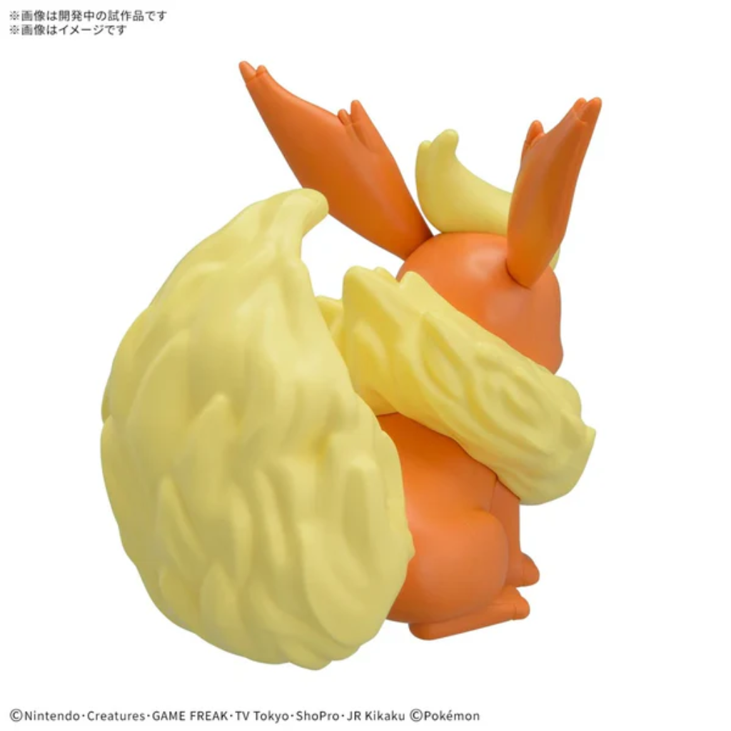Pokemon Model Kit Flareon Pokemon Model Kit Bandai Pokemon