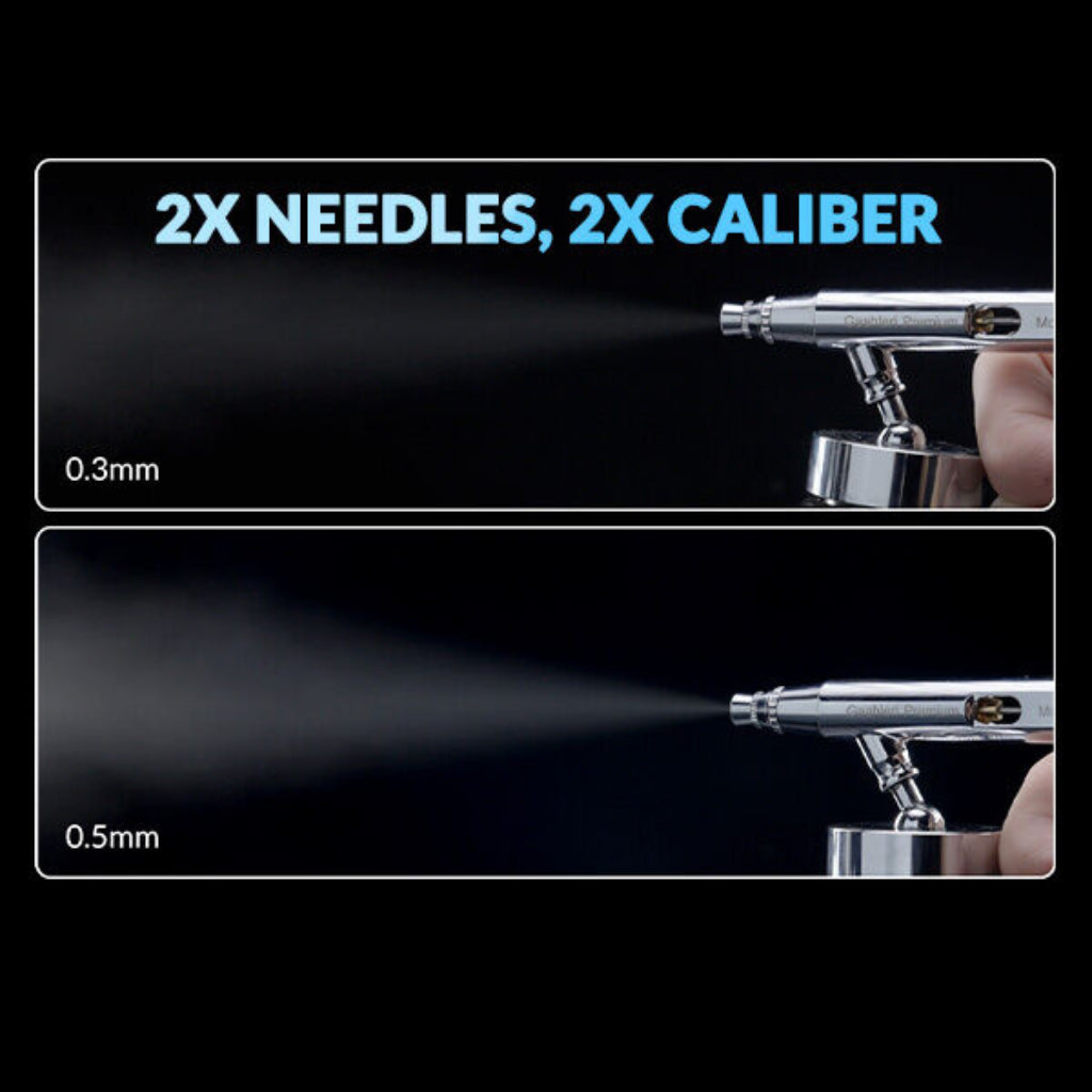 Gaahleri Premium Series - GHPM-Mobius SP 0.3 & 0.5mm Airbrush Airbrush Hseng