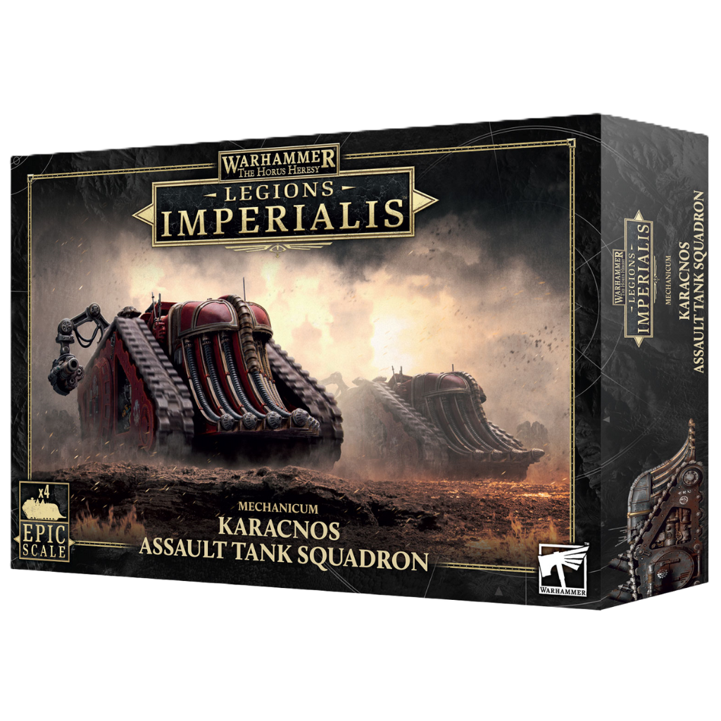 Legions Imperialis: Mechanicum Karacnos Assault Tank Squadron Legions Imperialis Games Workshop Default Title