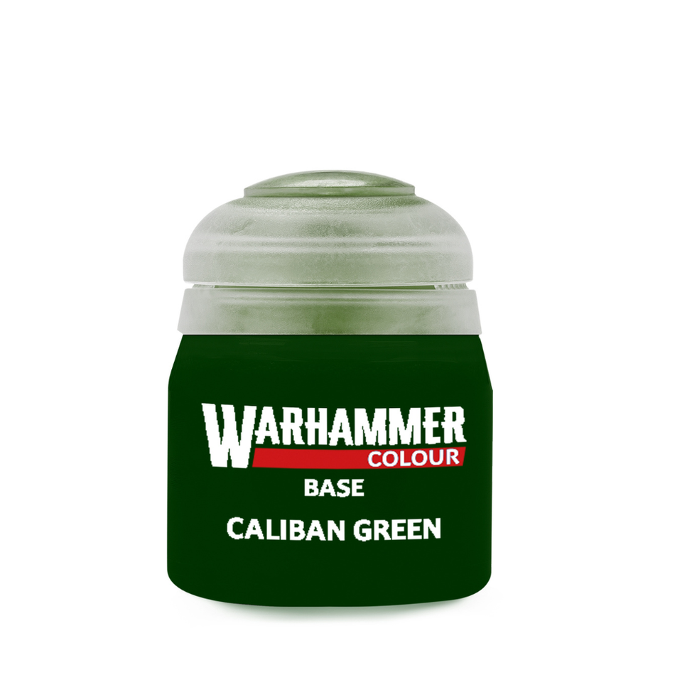 Warhammer Colour: Base - Caliban Green 12ml Citadel Base Warhammer Colour