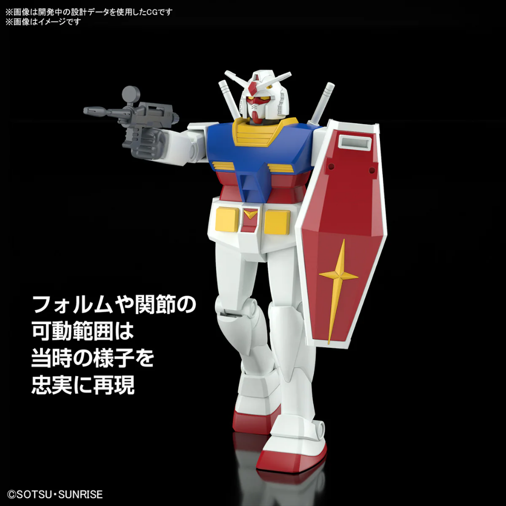 Best Mecha Collection 1/144 RX-78-2 Gundam (Revival Ver.) Gundam Model Kit Bandai