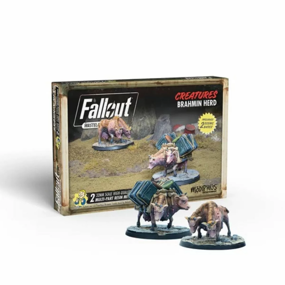 Fallout Wasteland Warfare - Creatures - Brahmin Herd Fallout Wasteland Warfare Modiphius Entertainment Default Title