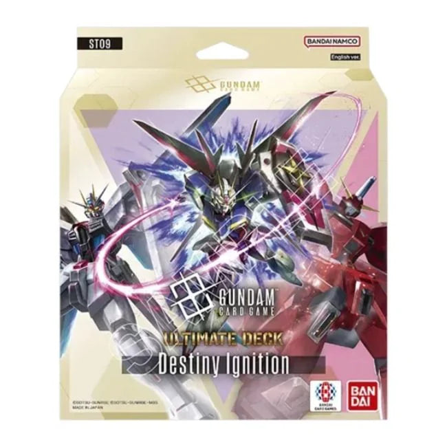 Gundam Card Game: Ultimate Deck Display – Destiny Ignition [ST09] Gundam TCG Bandai Default Title