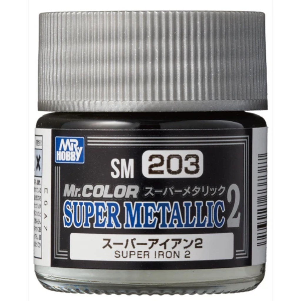 Mr. Hobby Super Metallic Iron Mr Hobby Paints Mr Hobby Default Title