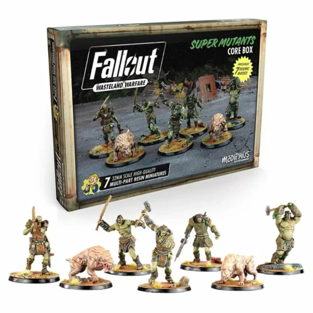 Fallout Wasteland Warfare - Super Mutants Core Box Fallout Wasteland Warfare Modiphius Entertainment Default Title