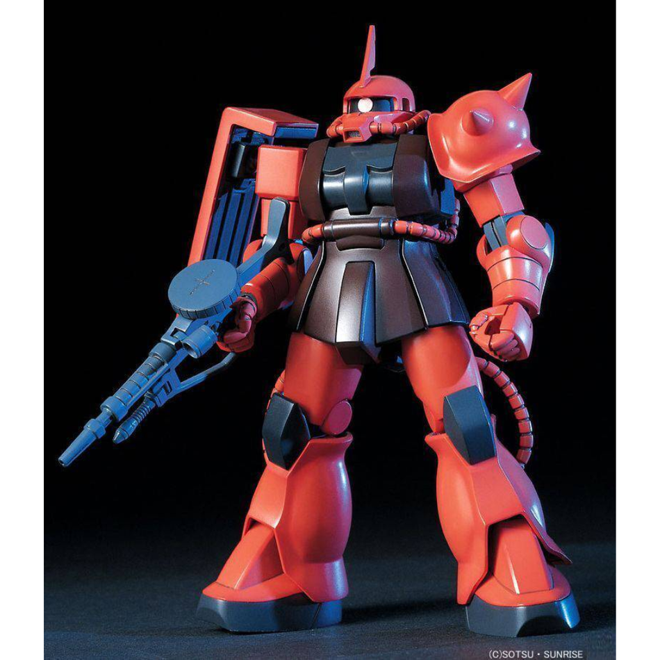 HGUC 1/144 MS-06S ZAKU II Gundam Model Kit Bandai