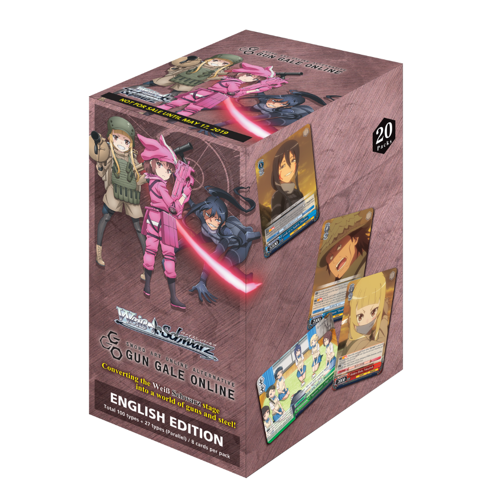 Weiss Schwarz Sword Art Online Alternative Gun Gale Online REPRINT Booster Box WEISS SCHWARZ TCG Bushiroad Default Title