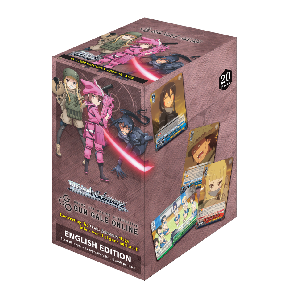 Weiss Schwarz Sword Art Online Alternative Gun Gale Online REPRINT Booster Box WEISS SCHWARZ TCG Bushiroad Default Title