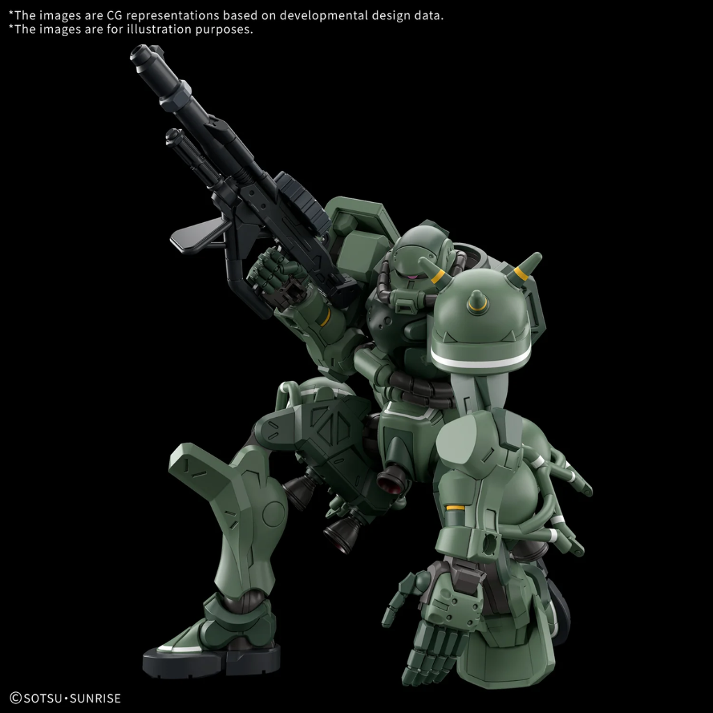 HG 1/144 ZAKU(GQ) Gundam Model Kit Bandai