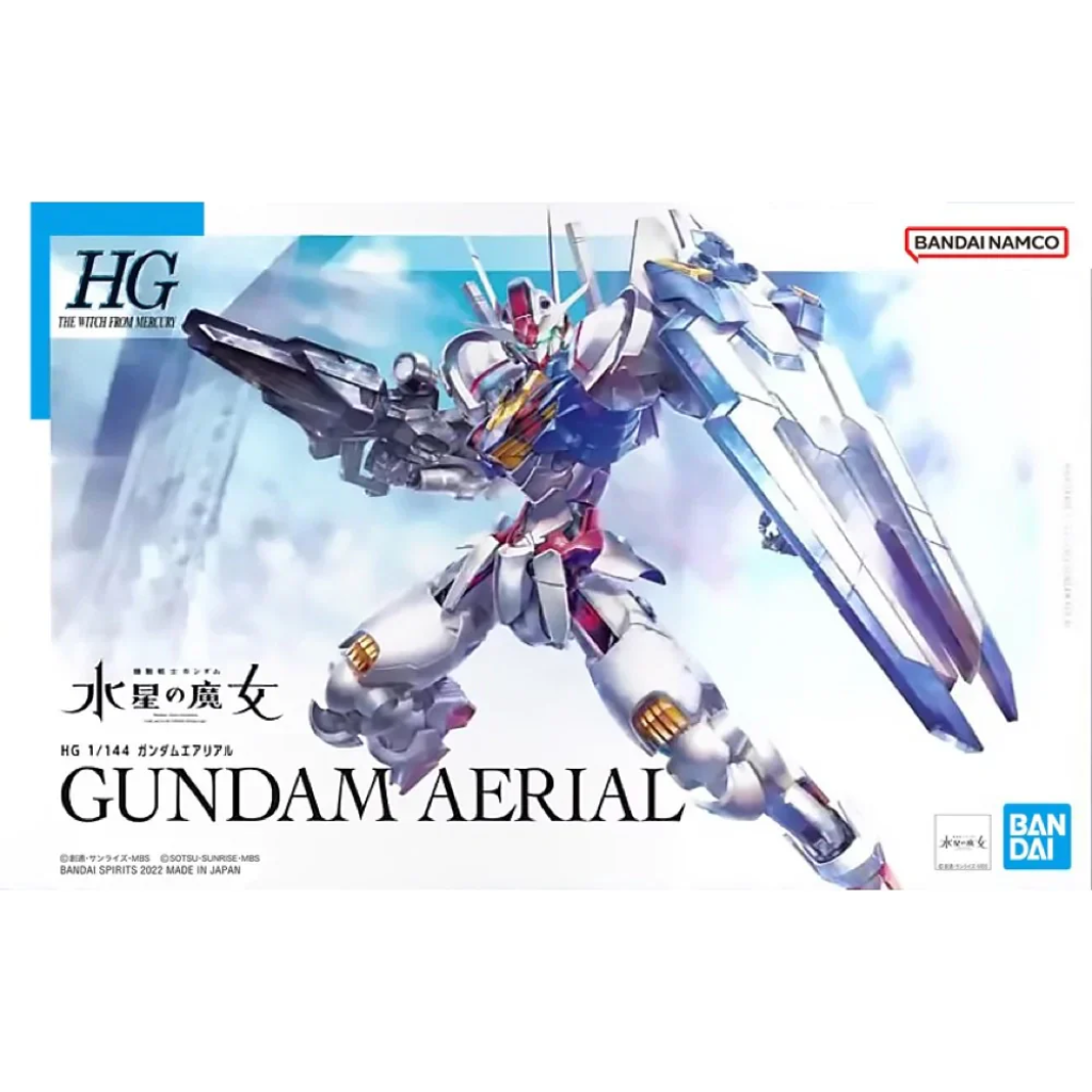 HG 1/144 GUNDAM AERIAL Gundam Model Kit Bandai Default Title