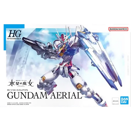 HG 1/144 GUNDAM AERIAL Gundam Model Kit Bandai Default Title