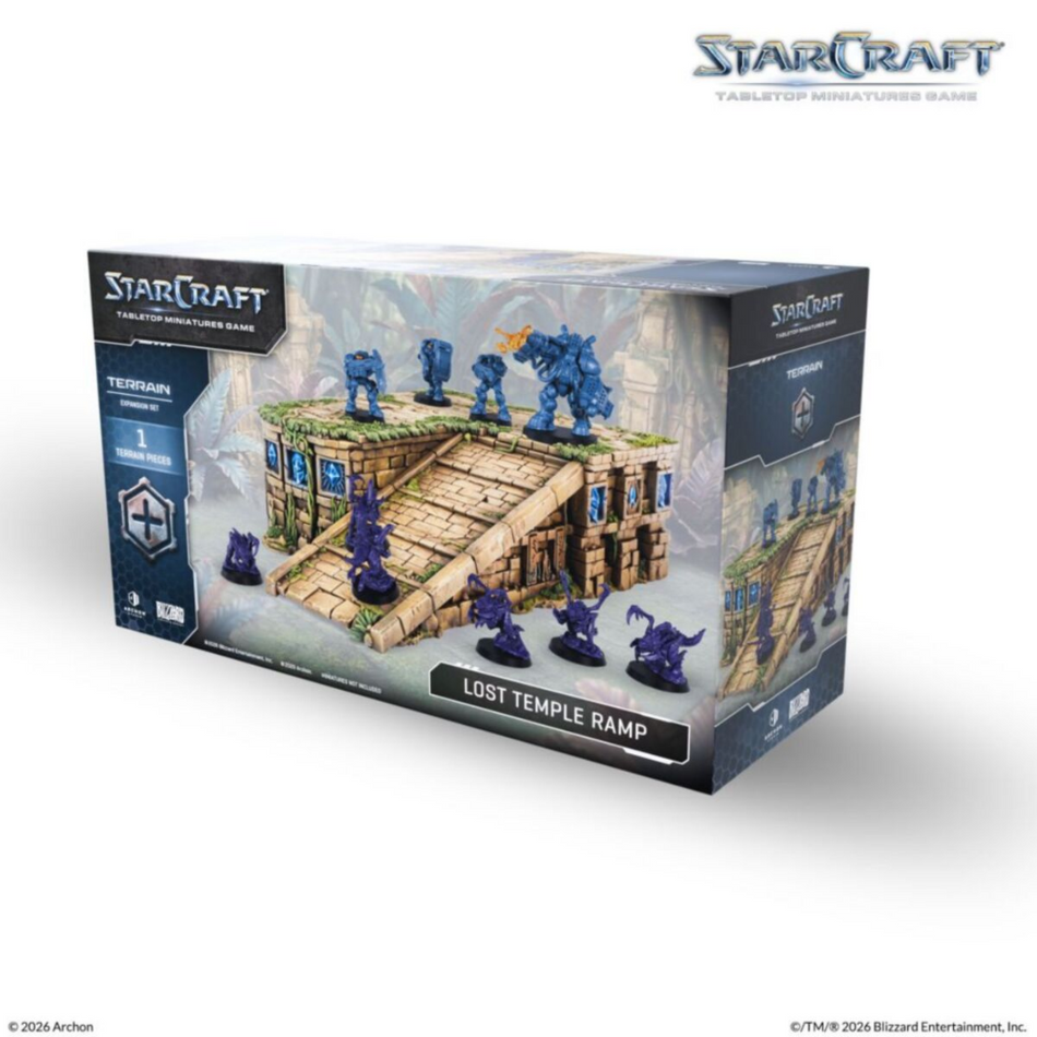 Starcraft Miniatures Games: Lost Temple Ramp - Terrain Expansion Set Starcraft Archon Studio Default Title