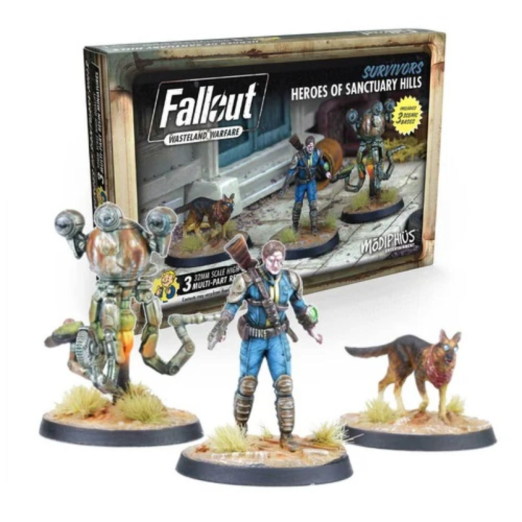Fallout Wasteland Warfare - Survivors Heros of Sanctuary Hills Fallout Factions Modiphius Entertainment Default Title
