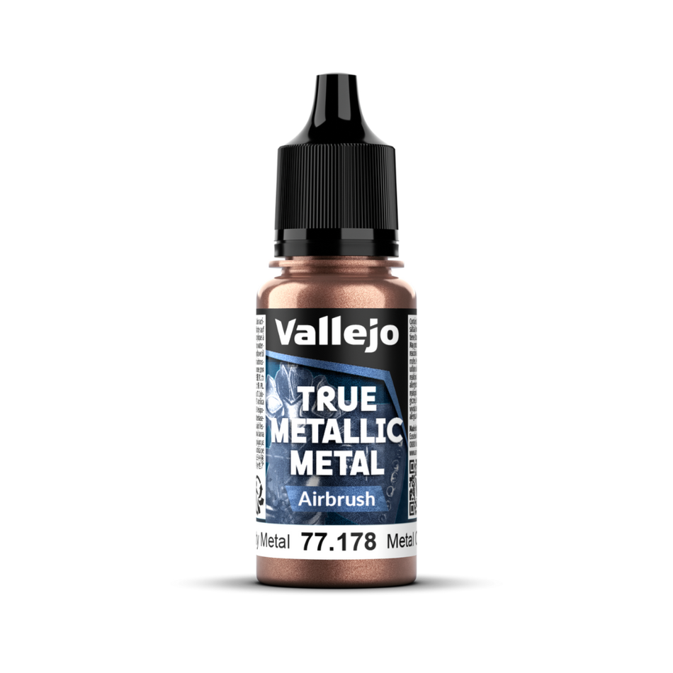 Vallejo True Metallic Metal: Air - Rusty Metal 18 ml Vallejo True Metallic Vallejo Default Title