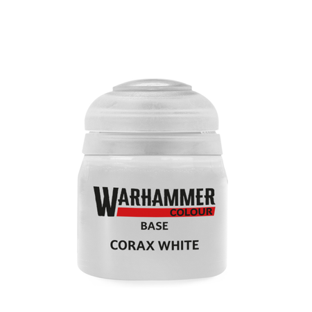 Warhammer Colour: Base - Corax White 12ml Citadel Base Warhammer Colour Default Title