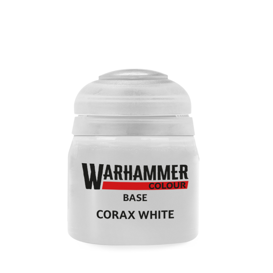 Warhammer Colour: Base - Corax White 12ml Citadel Base Warhammer Colour Default Title