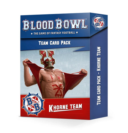Blood Bowl: Khorne Team Card Pack OOP Blood Bowl Games Workshop