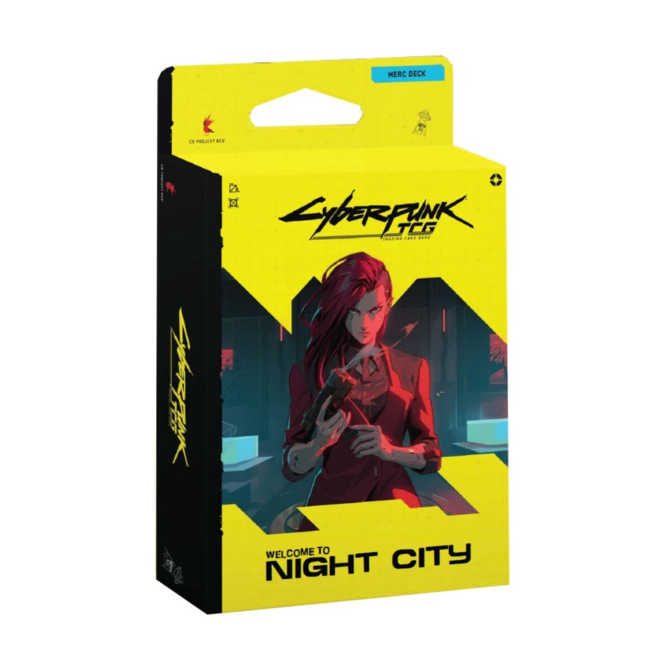 Cyberpunk TCG: Starter Deck Display – Welcome to Night City: The Heist Cyberpunk TCG WeirdCo Default Title