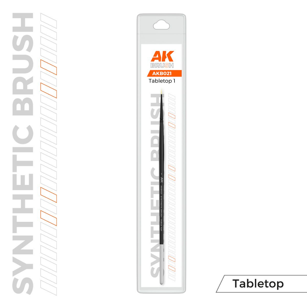 AK Interactive - Brushes - Synthetic Tabletop Brush - 1 AK Interactive Brushes AK Interactive Default Title
