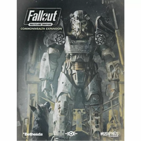 Fallout Wasteland Warfare - The Commonwealth Rules Expansion Fallout Wasteland Warfare Modiphius Entertainment Default Title