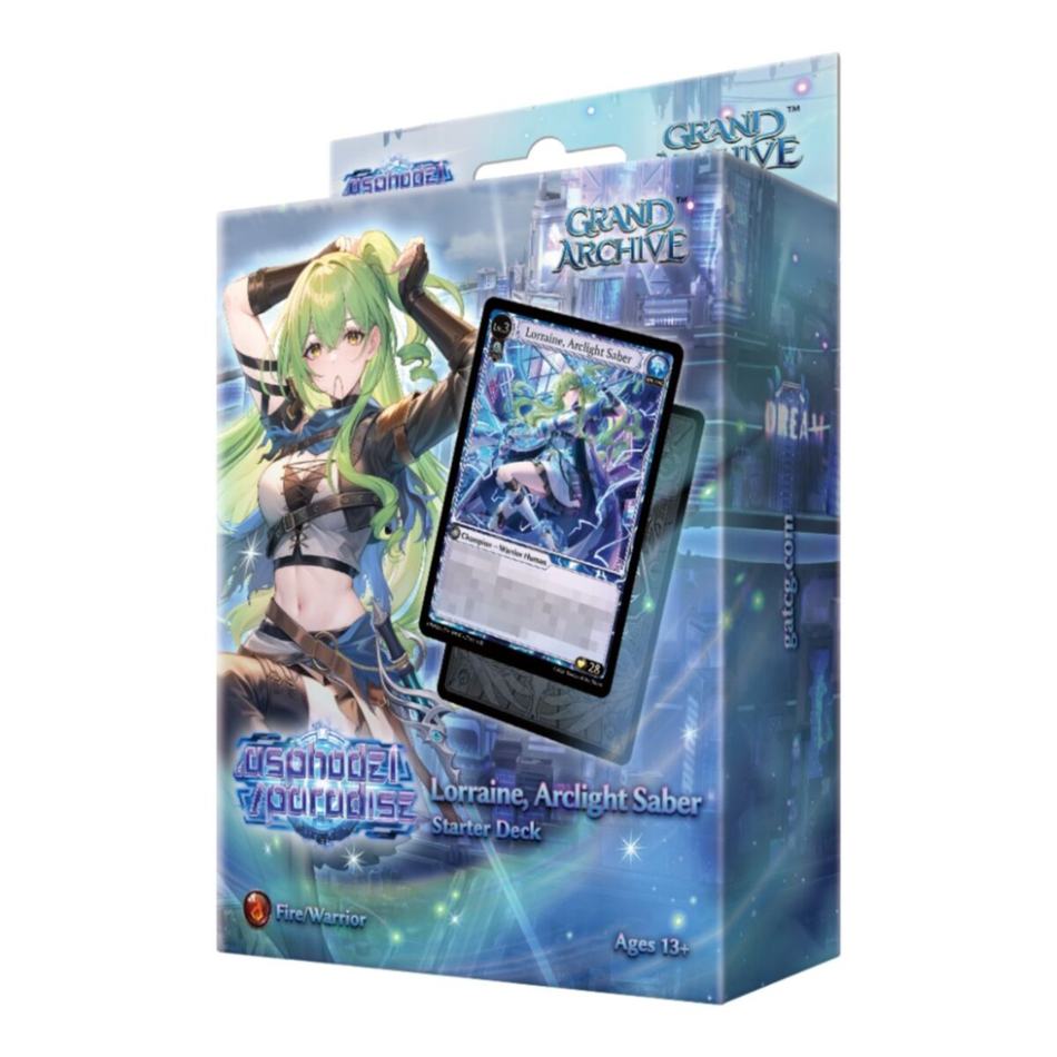 Grand Archive TCG: .asphodel/paradise – Starter Deck – Lorraine, Arclight Saber