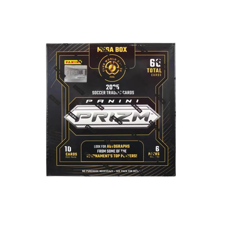 2025 Panini Prizm FIFA World Cup Soccer Mega Box Sports Cards Panini