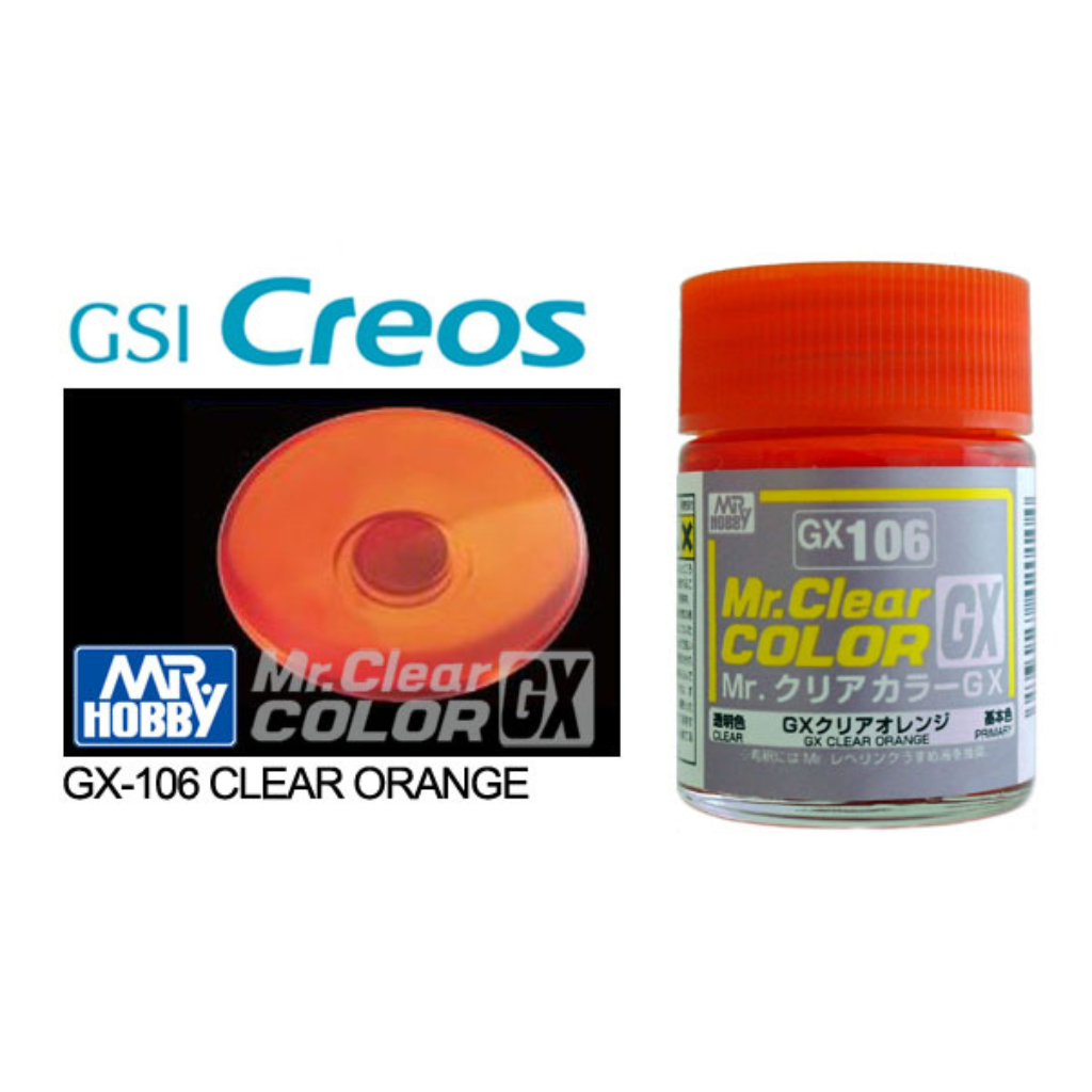 Mr Color GX Clear Orange Mr Hobby Paints Mr Hobby Default Title