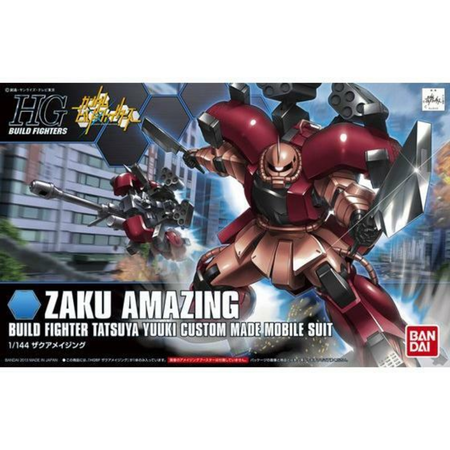 HGBF 1/144 Zaku Amazing Gundam Model Kit Bandai Default Title