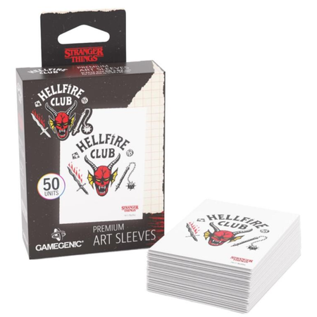 Gamegenic Stranger Things - Hellfire Club Art Sleeves Hellfire Club Deck Box GameGenic Default Title