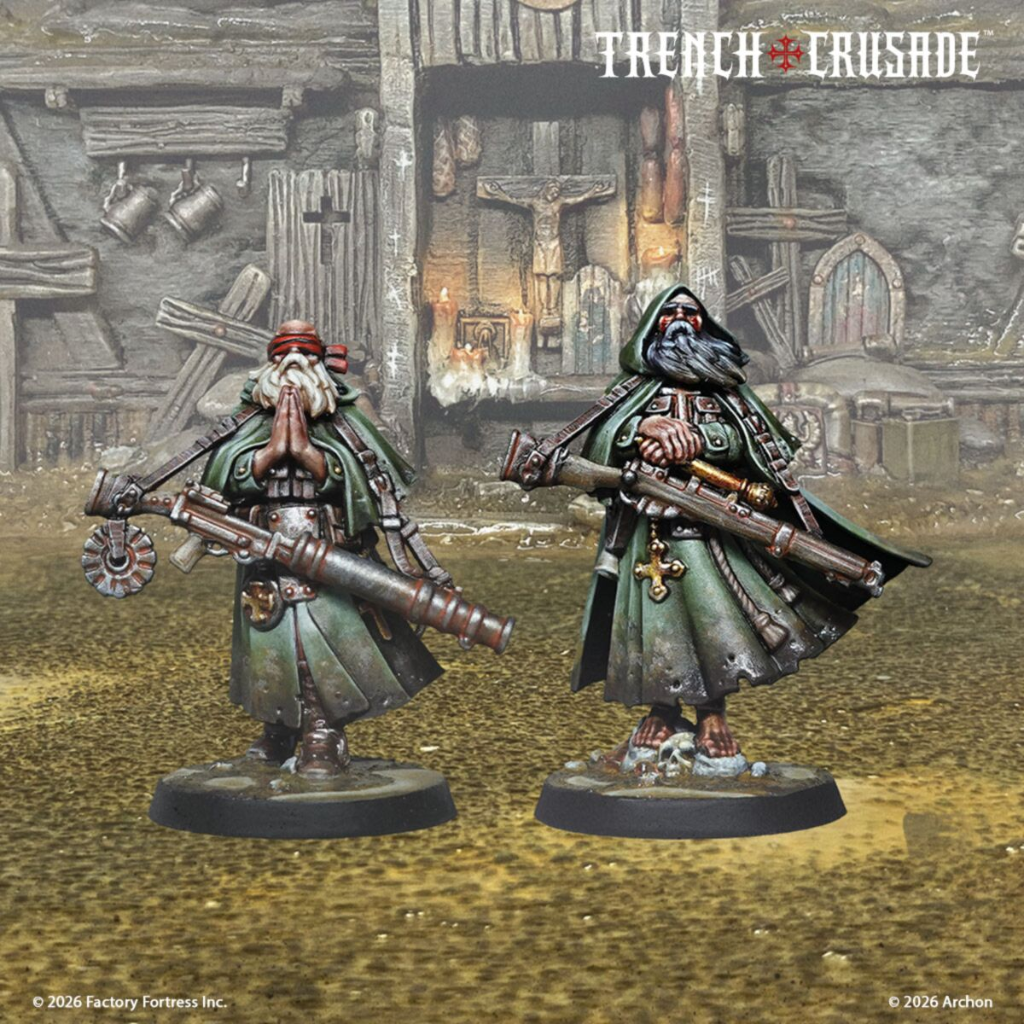 Trench Crusade: Sniper Priest Trench Crusade Archon Studio