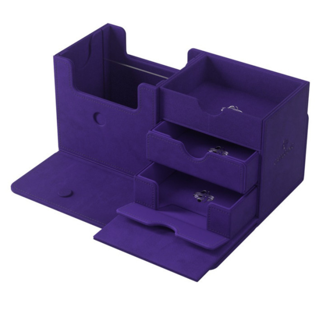 Gamegenic The Academic 133+ XL Purple/Purple Deck Box GameGenic