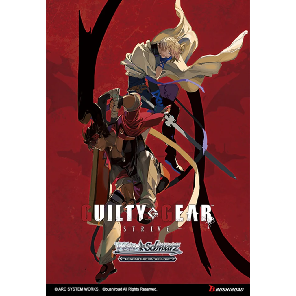 [Weiss Schwarz] Guilty Gear -Strive- Booster Box - English WEISS SCHWARZ TCG Bushiroad