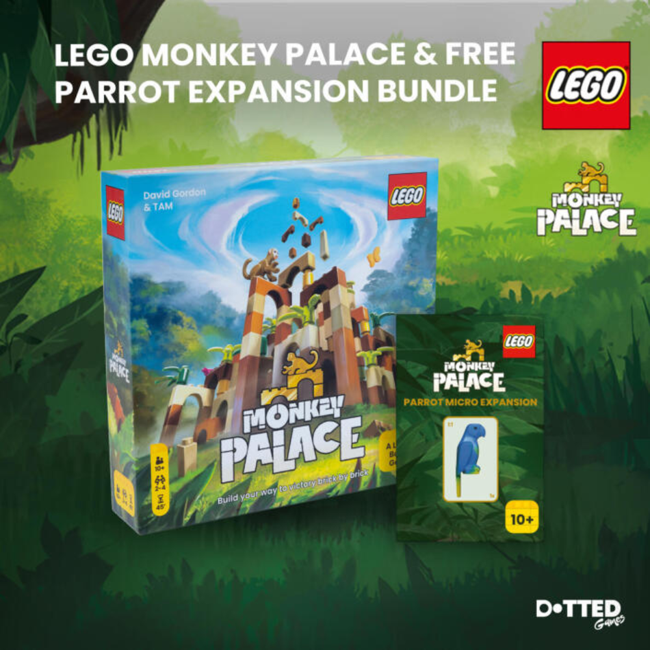 LEGO Monkey Palace and FREE Parrot Expansion Bundle