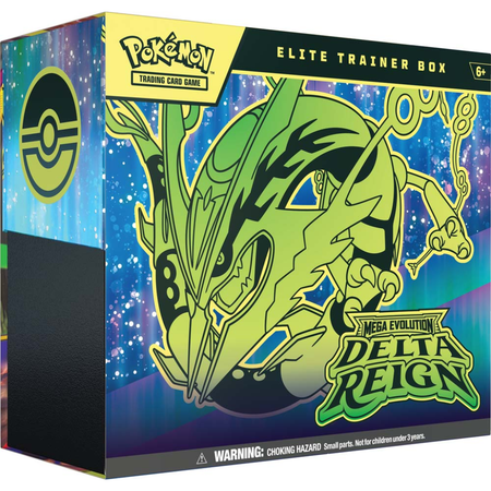 Pokémon TCG: Mega Evolution—Delta Reign Elite Trainer Box (Please Read Description) Delta Reign Pokémon TCG Default Title