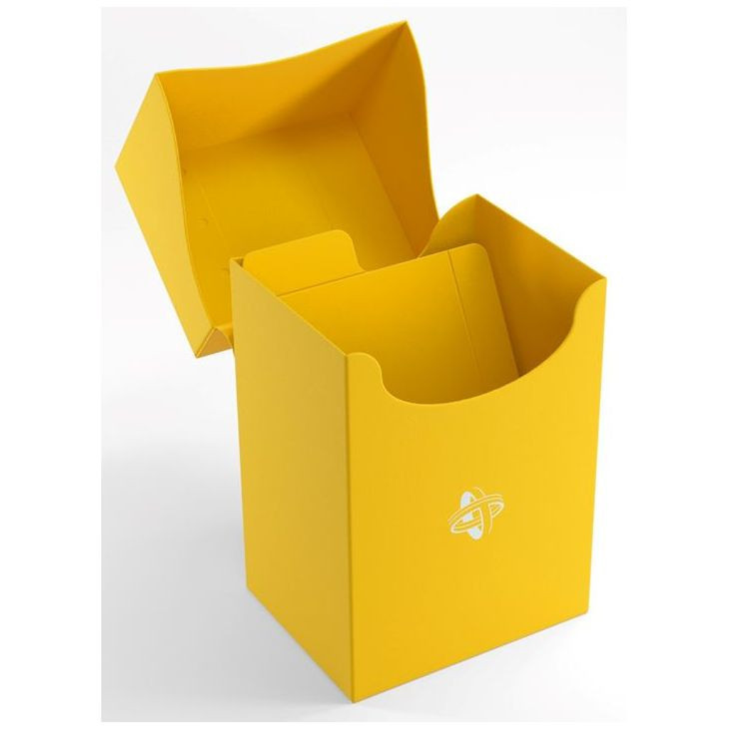 Gamegenic - Yellow Deck Holder 80+ Deck Box GameGenic