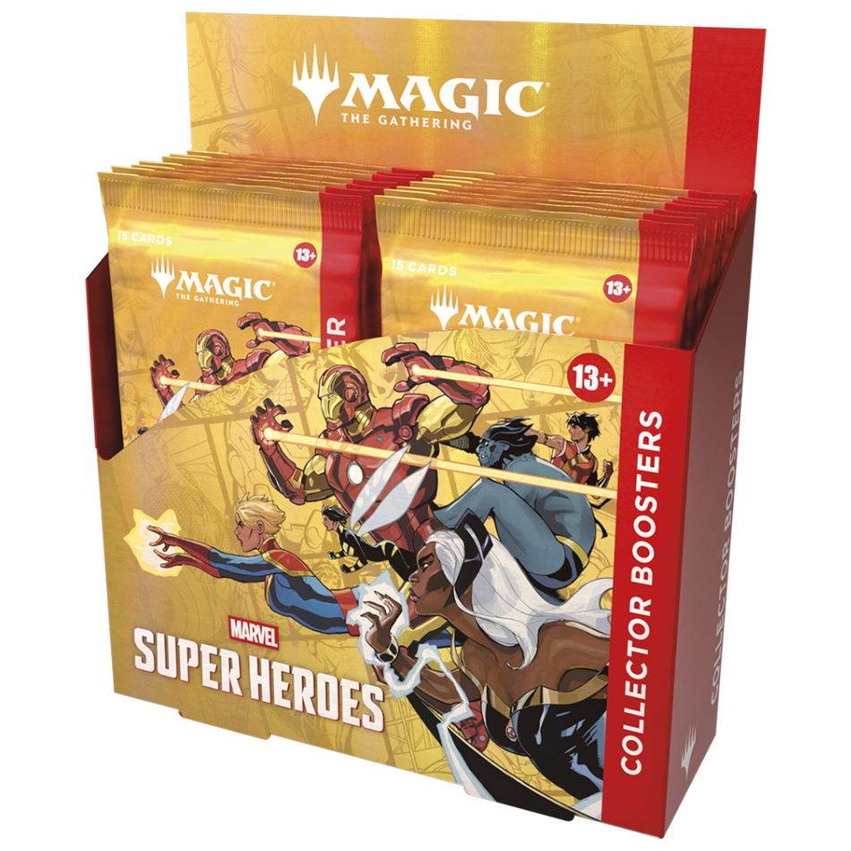 Magic Marvel Super Heroes - Collector Booster Display Marvel Super Heroes Wizards of the Coast Default Title