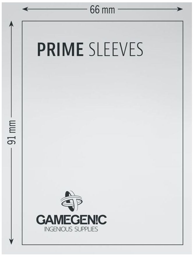 Gamegenic - Prime Card Sleeves - Pink (100 Sleeves Pack) Deck Box GameGenic   