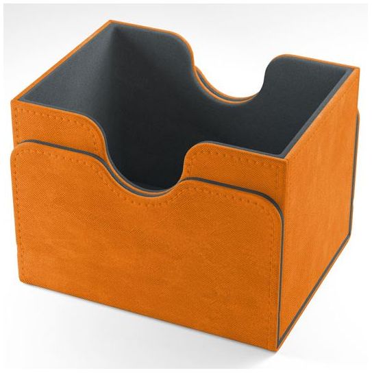 Gamegenic - Orange Convertible Sidekick 100+ Deck Box GameGenic   
