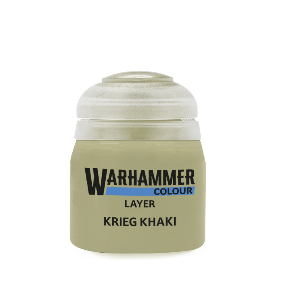 Warhammer Colour: Layer - Krieg Khaki 12ml Citadel Layer Warhammer Colour