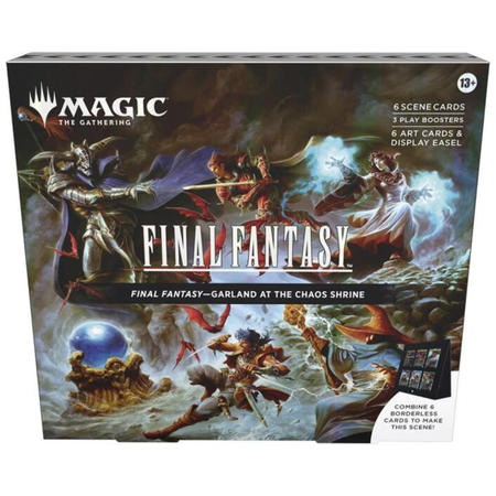 Magic Final Fantasy - Garland at the Chaos Shrine Scene Box MTG Final Fantasy Wizards of the Coast