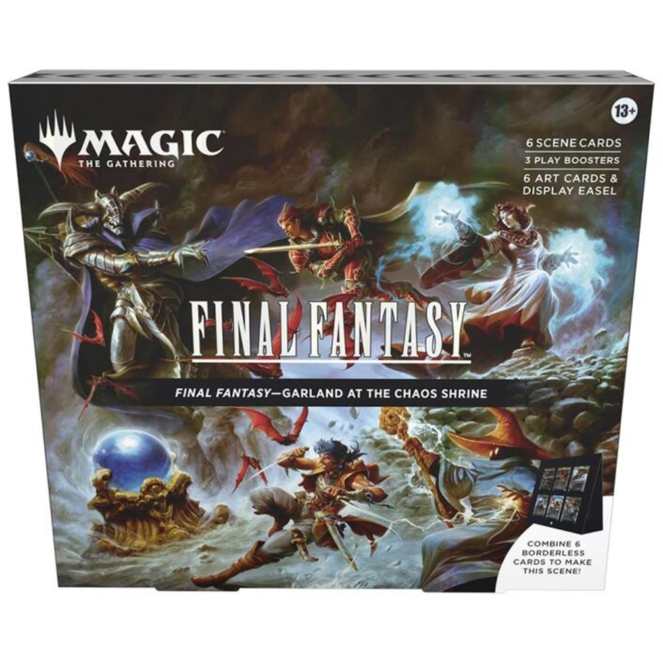 Magic Final Fantasy - Garland at the Chaos Shrine Scene Box MTG Final Fantasy Wizards of the Coast